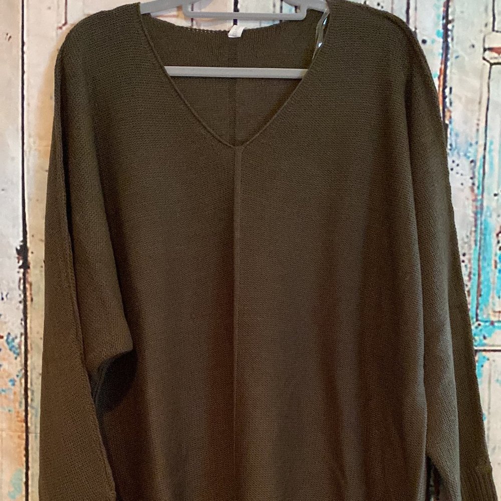 Dark Olive Green Sweater